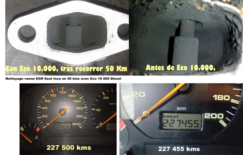 Décalaminage moteur diesel - Pasa la ITV con Mecarun, ahorro de carburante,  descarboniza la EGR y el Filtro de partículas, baja los gases  contaminantes, limpieza interna del motor, antidesgaste del motor