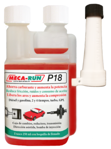 4 - P 18 antifricción motor - caja de cambios turismo y competición - Pasa  la ITV con Mecarun, ahorro de carburante, descarboniza la EGR y el Filtro  de partículas, baja los