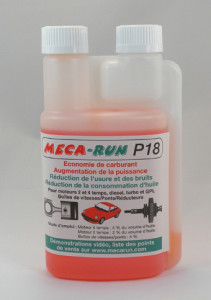 Additif huile anti friction P18 MECARUN 1 L réduit l'usure et les