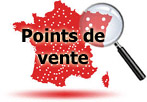 The list of points of vente mécarun
