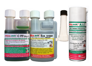 MECARUN - KIT ADDITIF TRAITEMENT ETHANOL P18+C99+ECO10000+ENGINE FLUSH